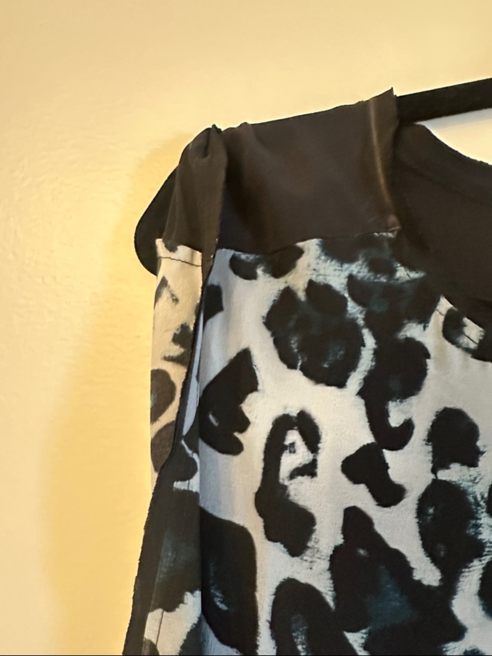 AllSaints Black & Gray Animal Print Dress - Picture 8 of 11